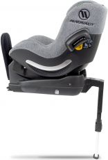 Автокрісло Avionaut AeroFIX IsoFix RWF Grey Melange для дітей зростом 67-105 см (0-18кг)